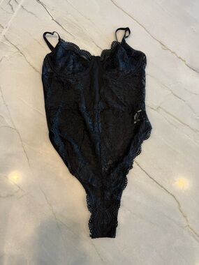 Black Lace Bodysuit